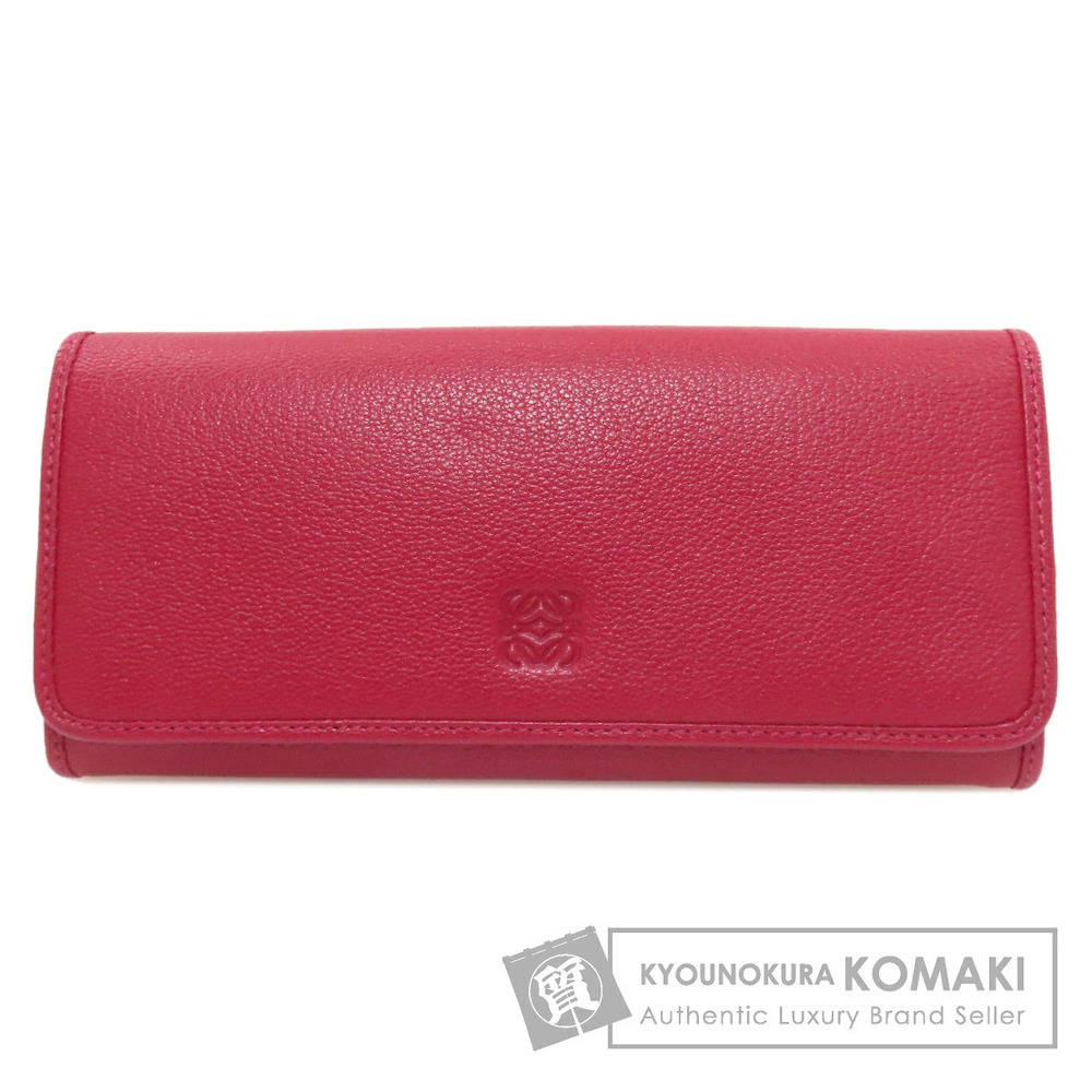 Loewe Anagram Long Wallet coin purse Calfskin